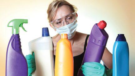 Handle Household Chemicals with Care